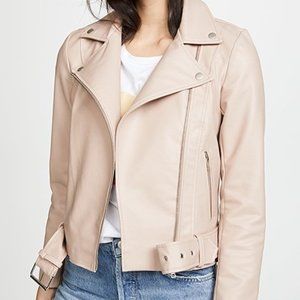 BB Dakota Guest List Moto Jacket Blush